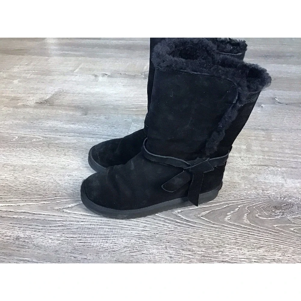 Koolaburra By UGG Womens Size 9 Rozalia Tall Winter Boots Black 1020243 Boot